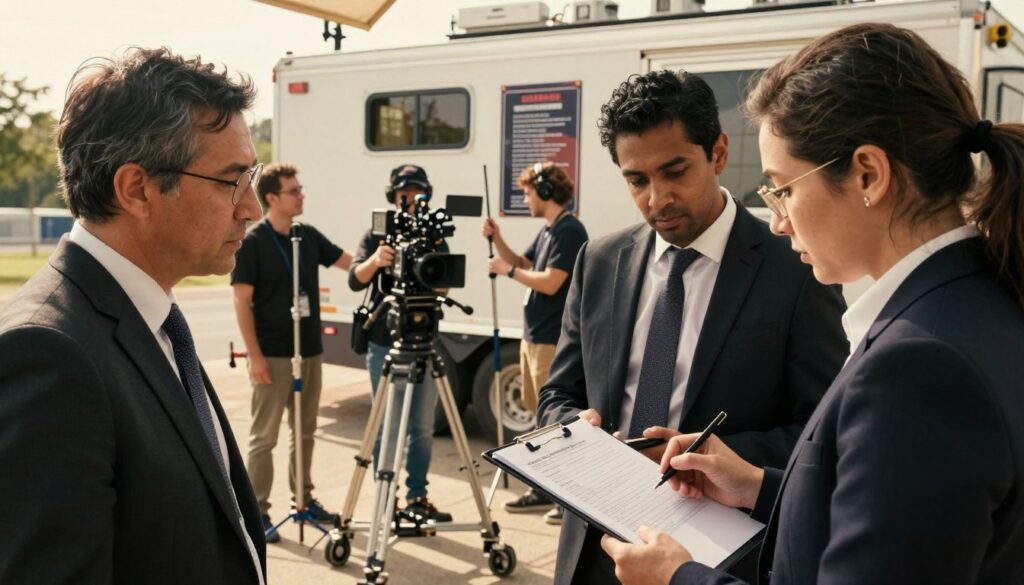 Checking Movie Production Rules and Set Compliance Checking Movie Production Rules and Set Compliance
